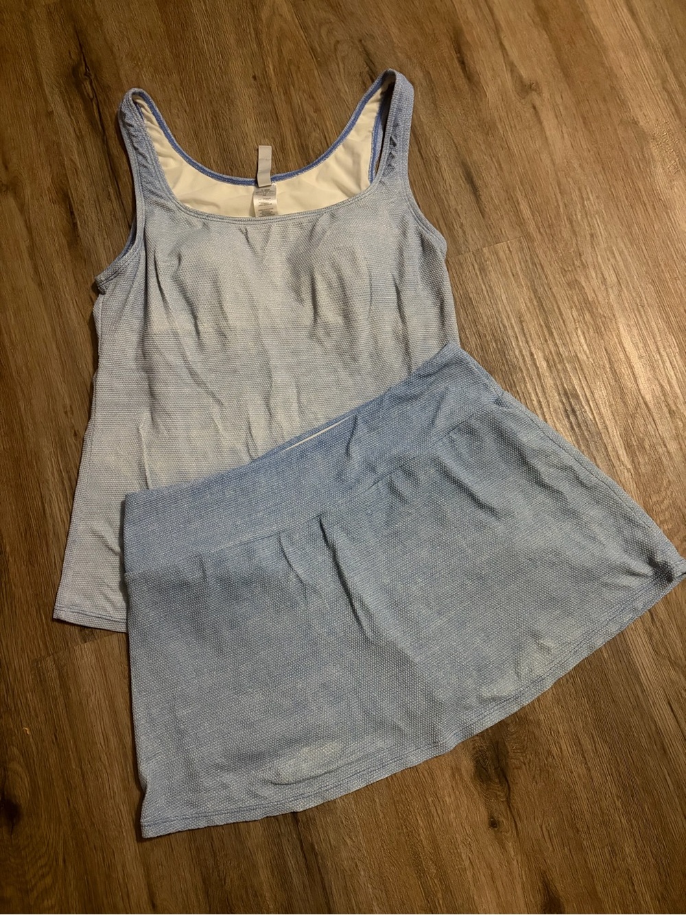 Tommy Bahama - Light Blue Tank & Athletic
Skort - Size Small Petite